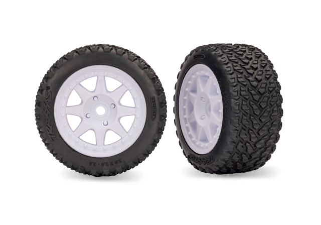 Tires & Wheels Rally / Mini Rally White Rear (2)