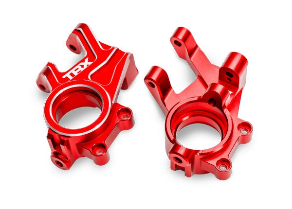 TRAXXAS 10936-RED Steering Blocks Alu Red (Pair) Funco Sand Car