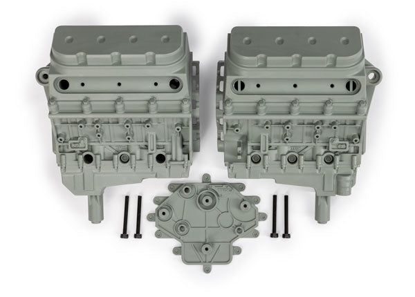TRAXXAS 10981-GRAY Engine Block Gray Funco Sand Car