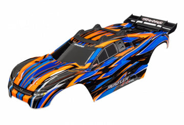 Traxxas 6785-ORNG Body Rustler 4x4 VXL Orange Clipless