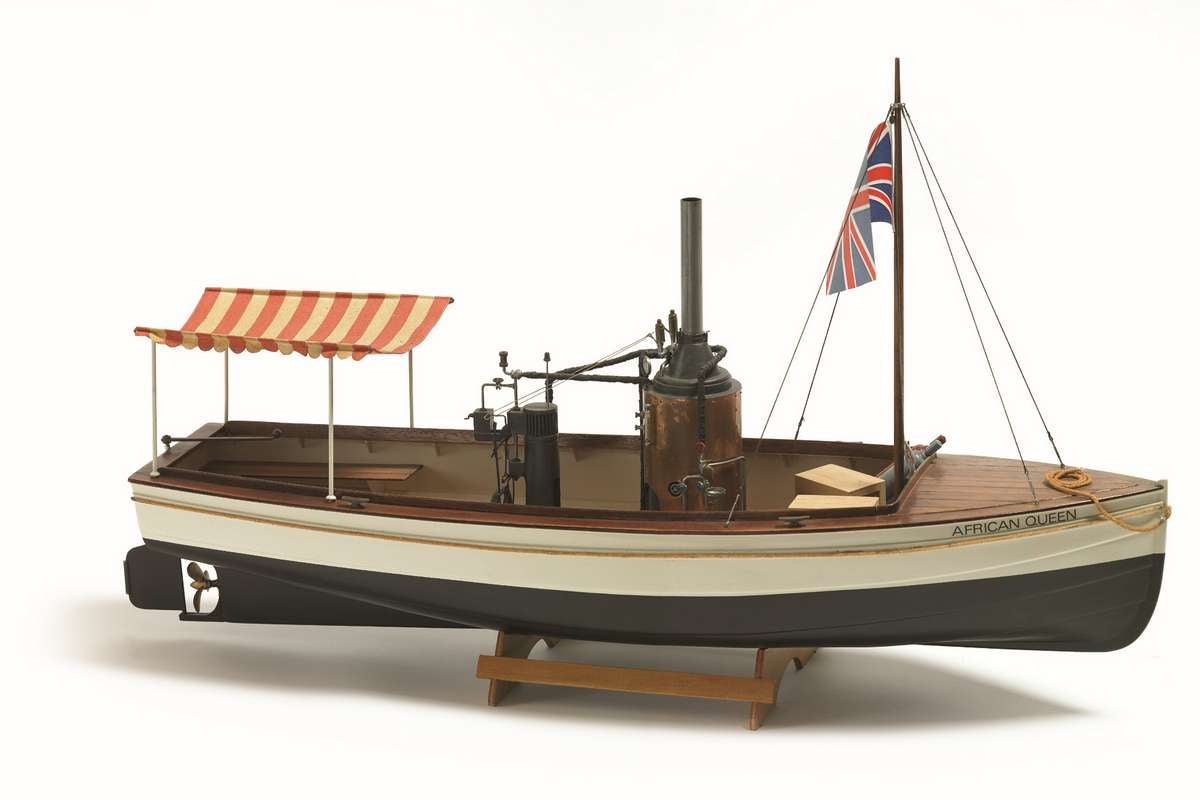 1:12 African Queen - Plastic hull