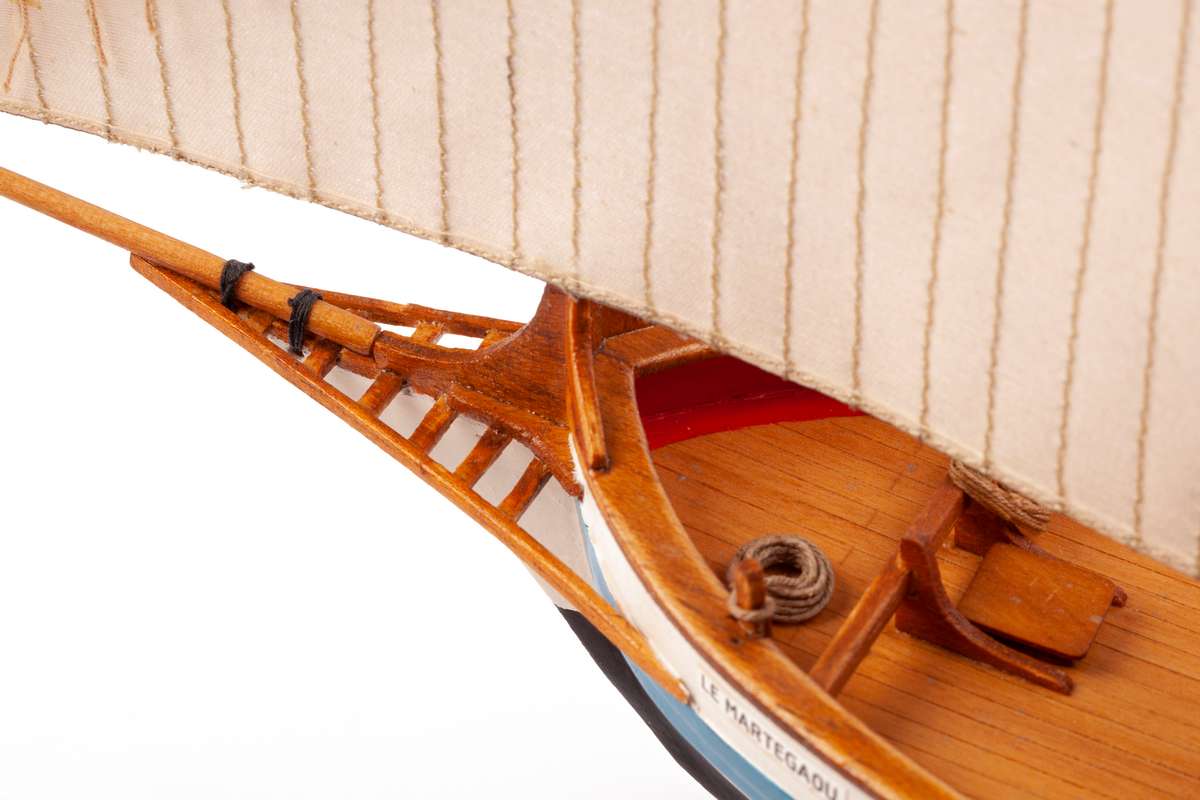 1:80 LE MARTEGAOU - Wooden hull