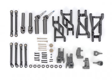 Traxxas 9181-GRAY Outer Driveline & Suspension EHD Gray Upgrade Kit 2WD Raptor, Slash, Slash Mod