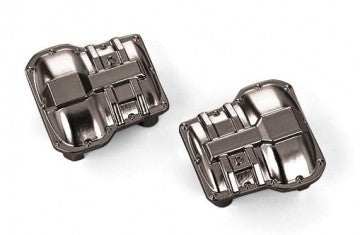Traxxas 9738-BLKCR DifferentIal Cover Front/Rear Black Chrome (2) TRX-4M