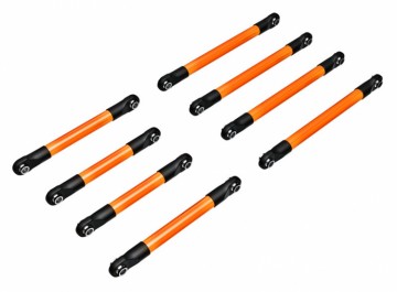 Traxxas 9749-ORNG Suspension Link Alu Set F&B Orange TRX-4M