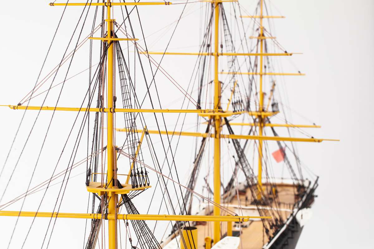 1:100 HMS Warrior - Wooden hull