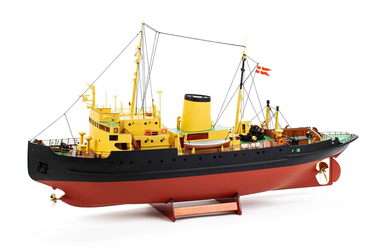 1:75 Elbjørn Icebreaker -Wooden hull