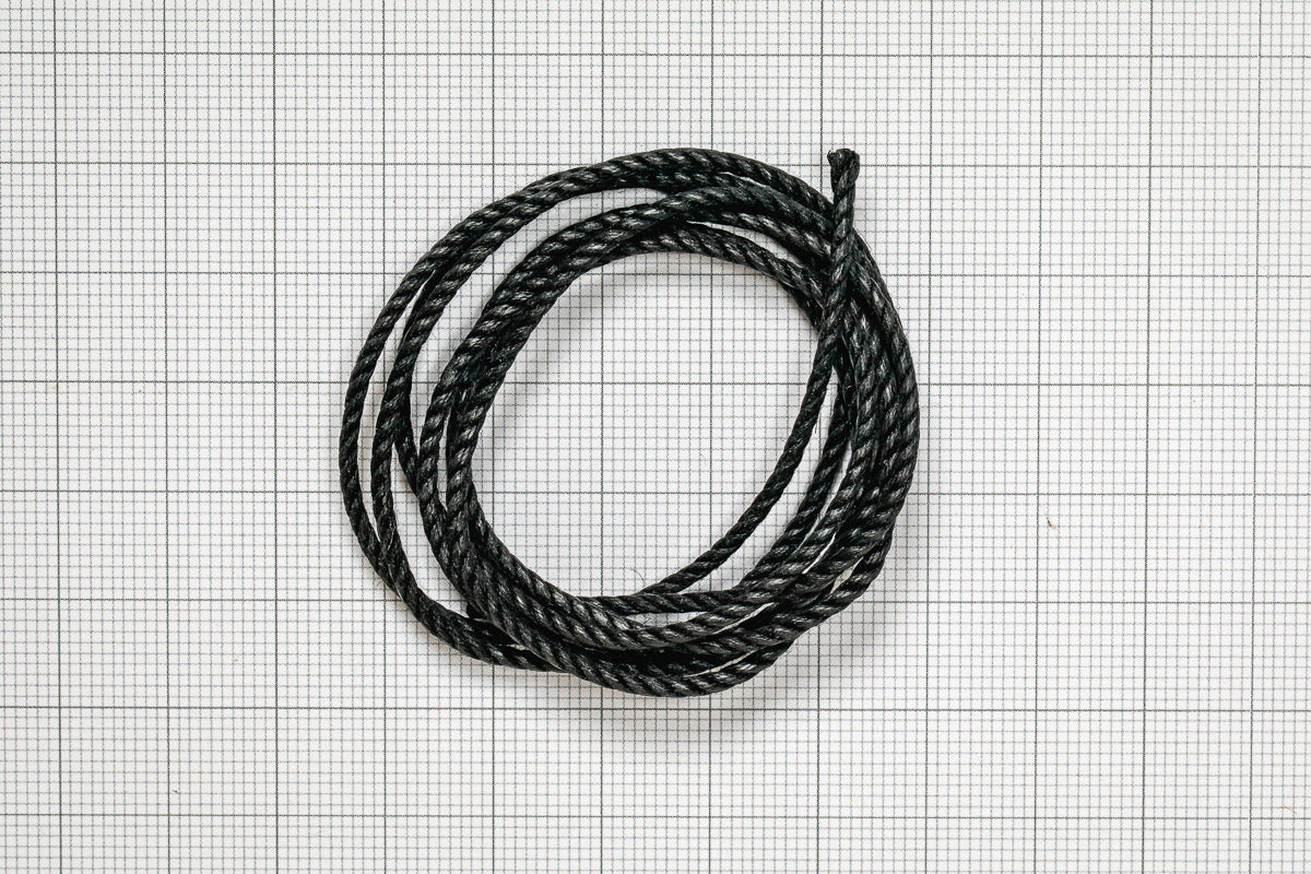 RIGGING THREAD 2,0 MM X 1 M - BLACK