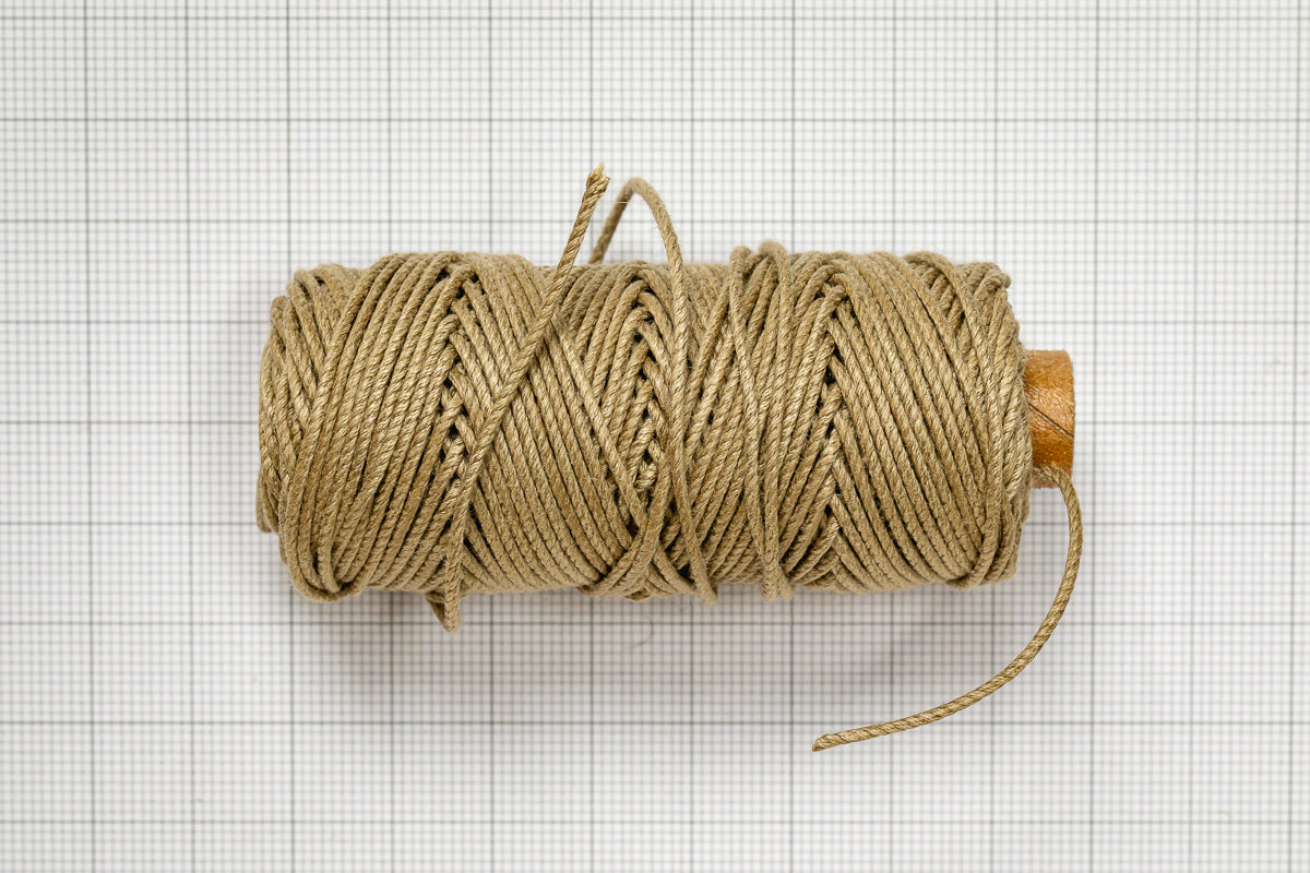 RIGGING THREAD 1,0 MM X 30 M - HEMP COLOR