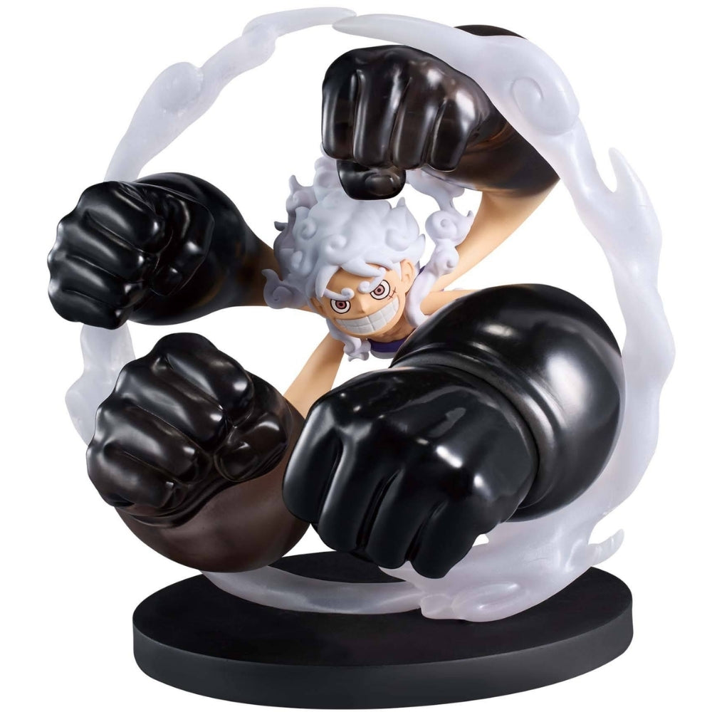 Bandai - One Piece World Collectable Figure Special Monkey D.Luffy Gear5-Gum-Gum Dawn Gatling