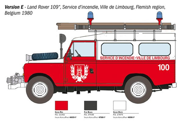 1:24 Land Rover Fire Truck