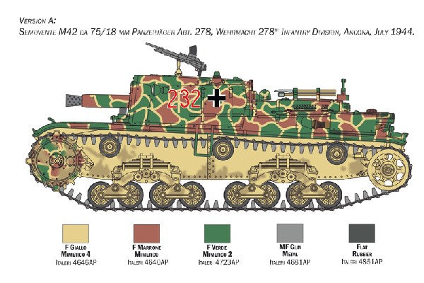1:35 Semovente M42 75/18 mm