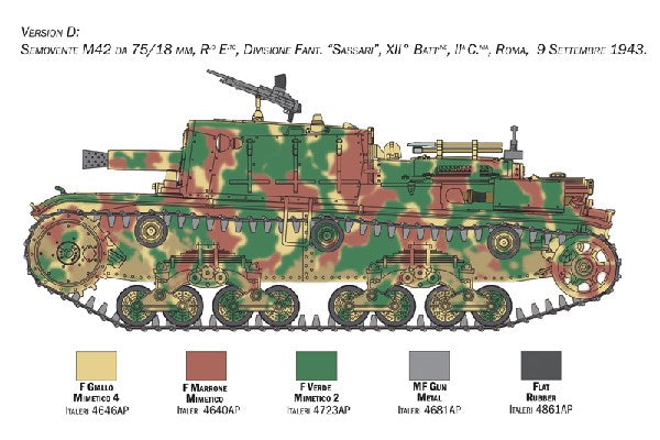 1:35 Semovente M42 75/18 mm