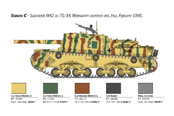 1:35 Semovente M42 da 75/34
