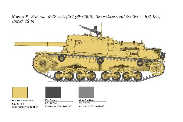 1:35 Semovente M42 da 75/34