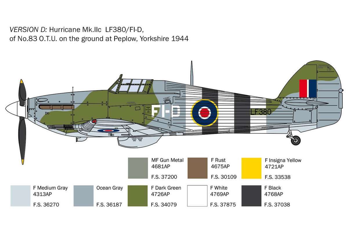 1:48 Hurricane Mk.II C