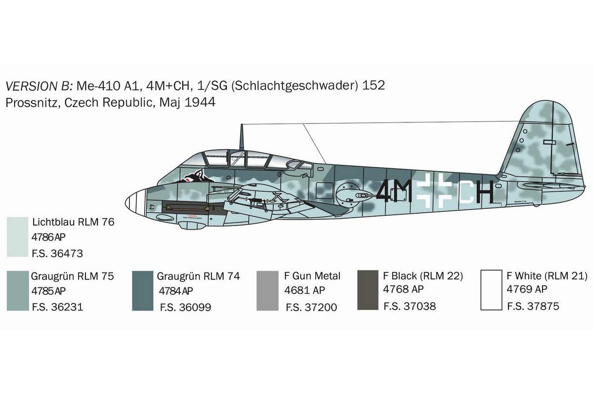 1:72 Messerschmitt Me 410-A1 \'Hornisse\'