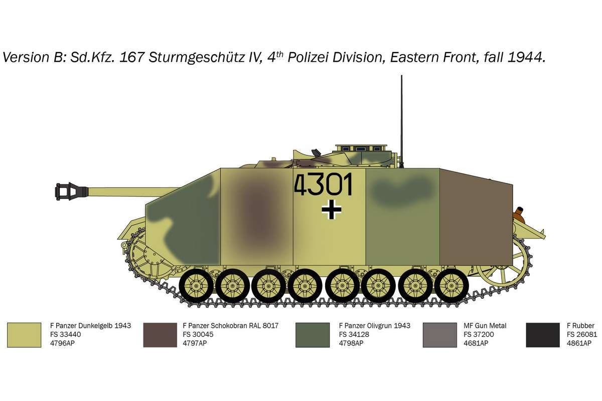 1:35 Sd.Ktz. 167 Sturmgeschütz IV