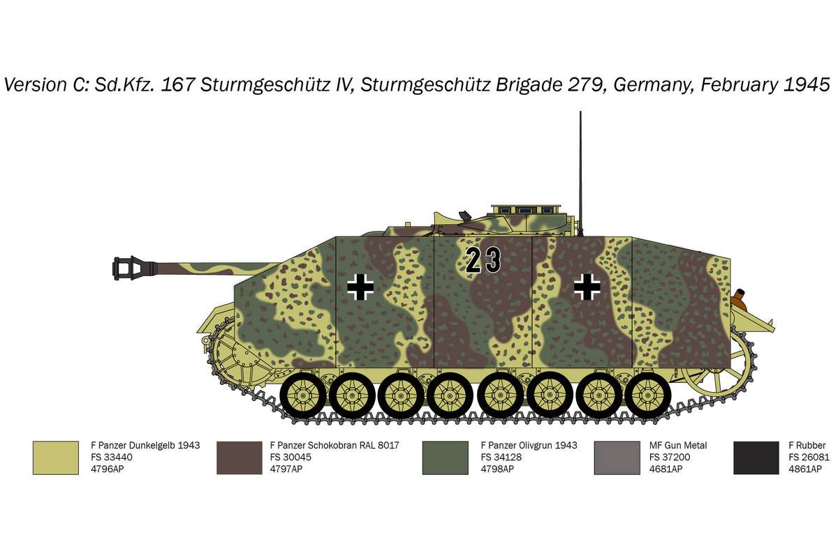 1:35 Sd.Ktz. 167 Sturmgeschütz IV