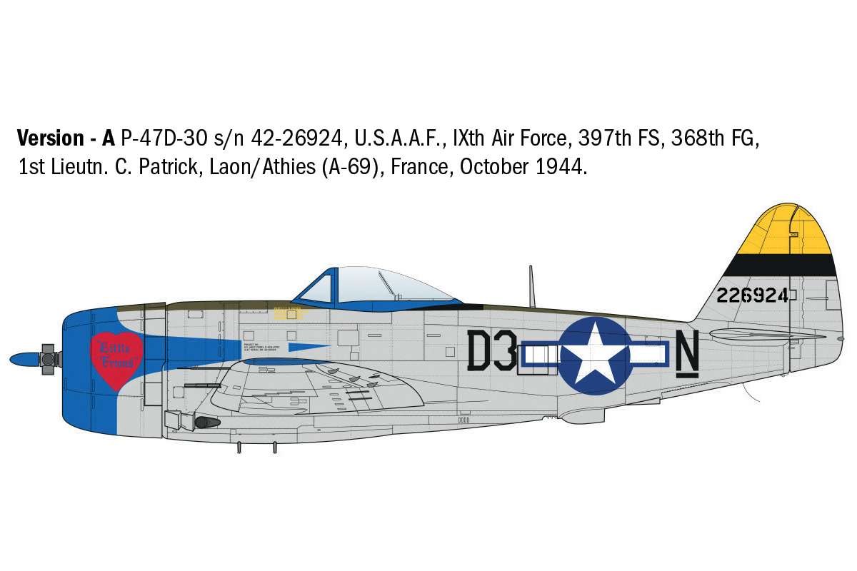 1:48 P-47D Thunderbolt (E.T.O.)