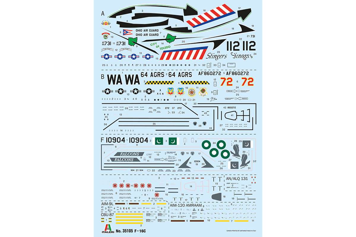 1:48 F-16C Fighting Falcon