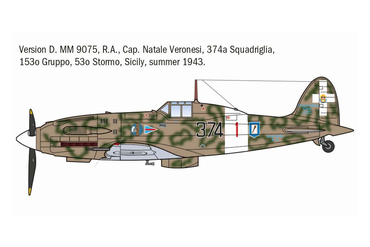 1:72 MC.202 Folgore Aces
