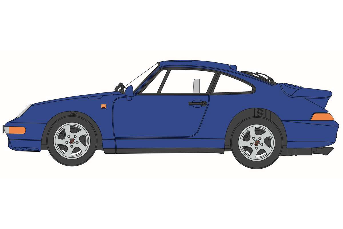 1:24 Complete modeling set Porsche 911 Turbo