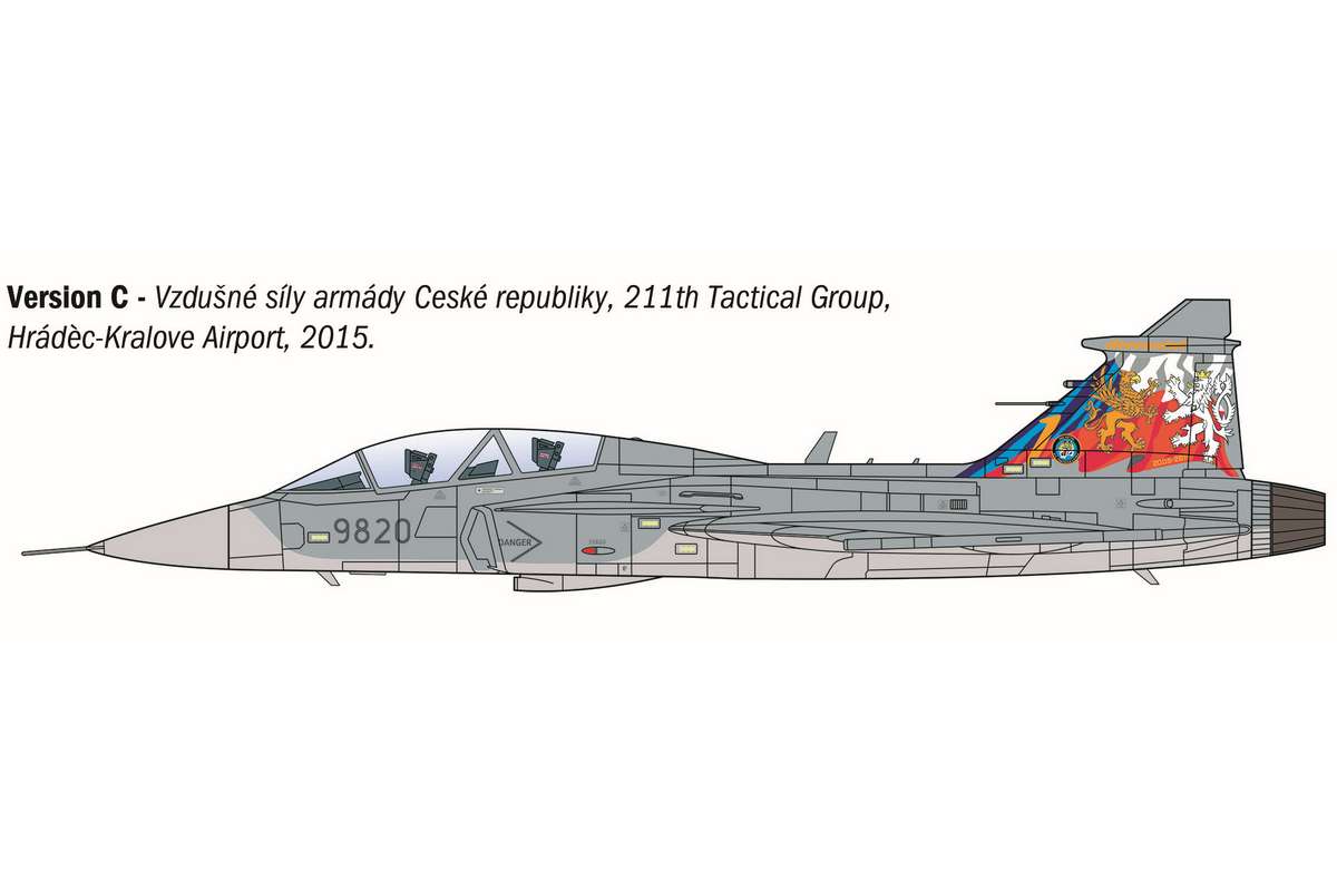 1:72 JAS-39D Gripen twin seater