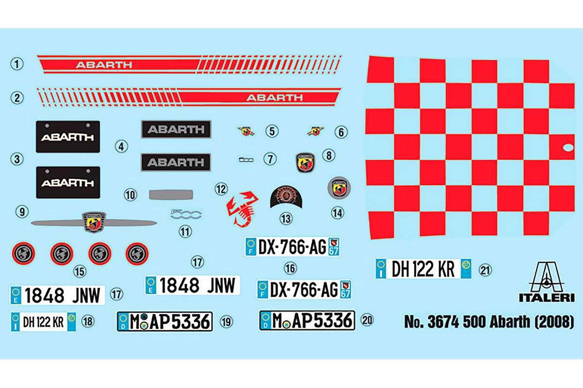 1:24 500 Abarth (2008)