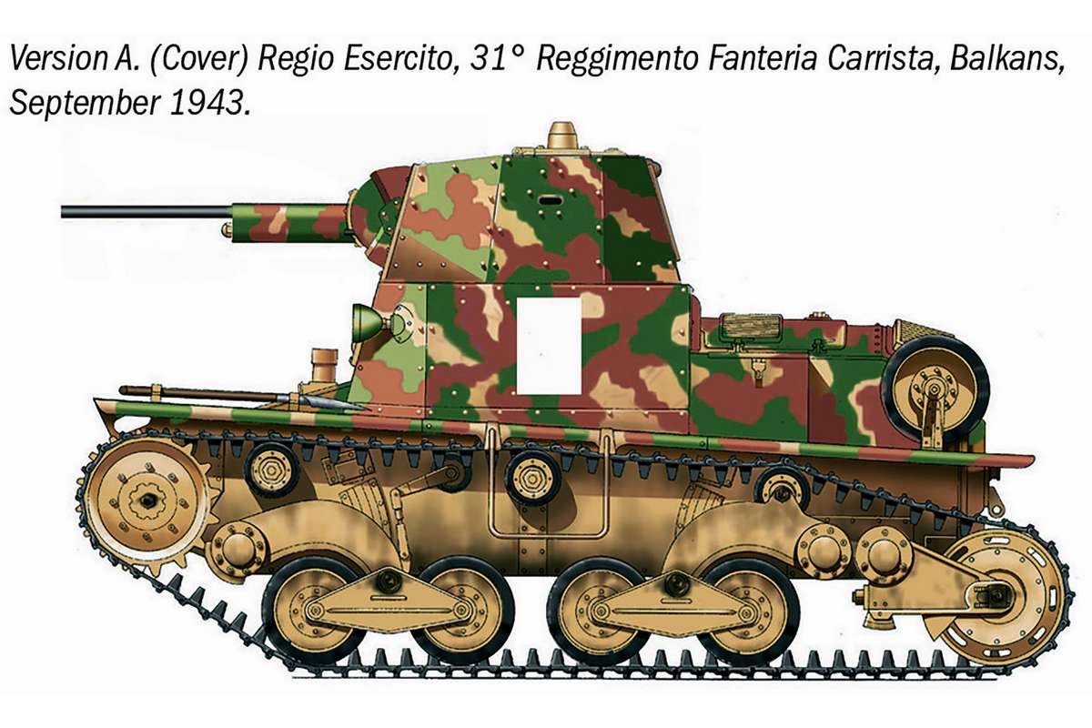 1:35 Carro Armato L6/40