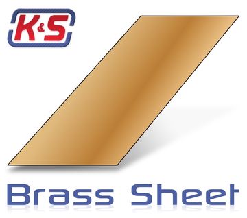 K&S 258 - Brass sheets assorted (6)