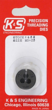 K&S 462 - Threading Die M3 x 0.5mm