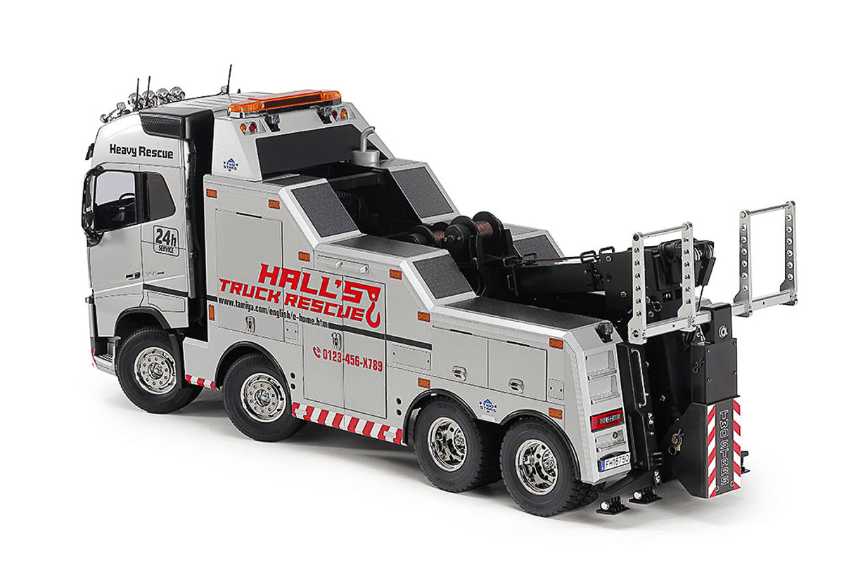 1/14 R/C Volvo FH16 750 8x4 Tow Truck (Silver Edit