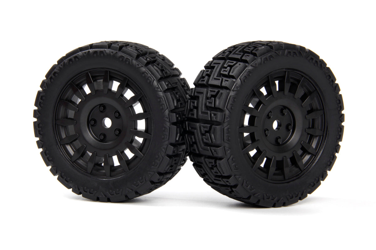 Assembled Wheel & Tyre Set (2pcs)