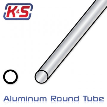 K&S 83062 - Aluminium Tube 7.95x305mm (5/16) 6061-T6 (1)