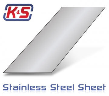 K&S 87185 - Stainless Sheet 0.7 x 150 x 305 mm (1)