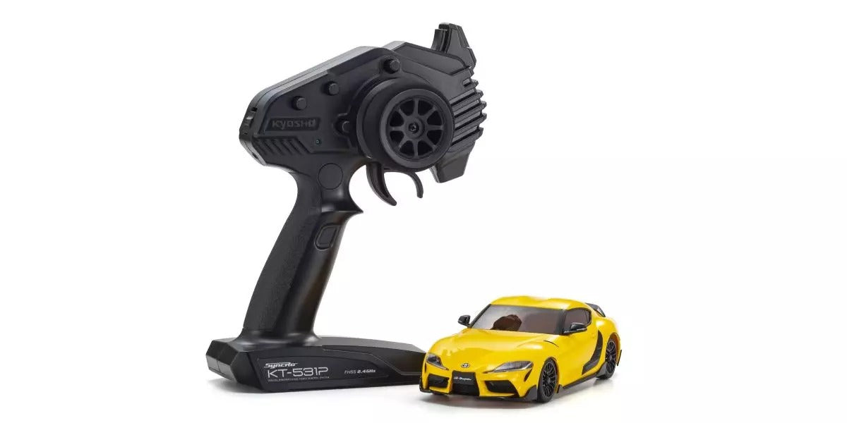Kyosho Mini-Z MR04 RWD Toyota GR Supra TRD Aero Light Yellow (N-MM2)