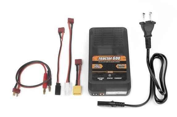 HPI Reactor 600 Charger – powerful and affordable multi-charger - NiMH, NiCd, LiPo, LiFe and LiHV
