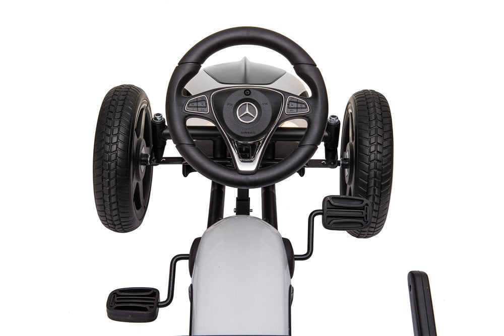 Mercedes-Benz Go-kart with pedals and rubber tyres