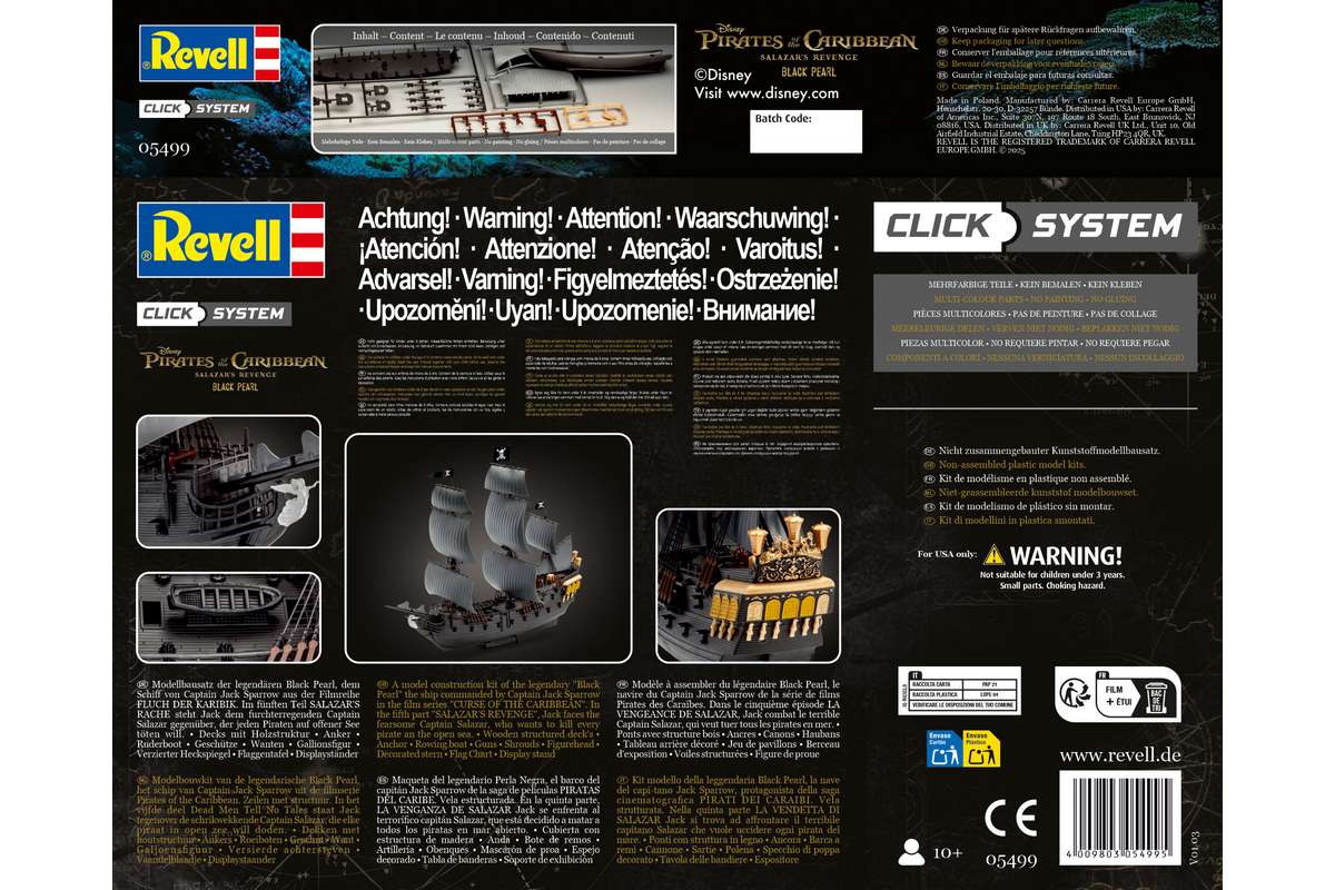 Black Pearl 1:150 click system