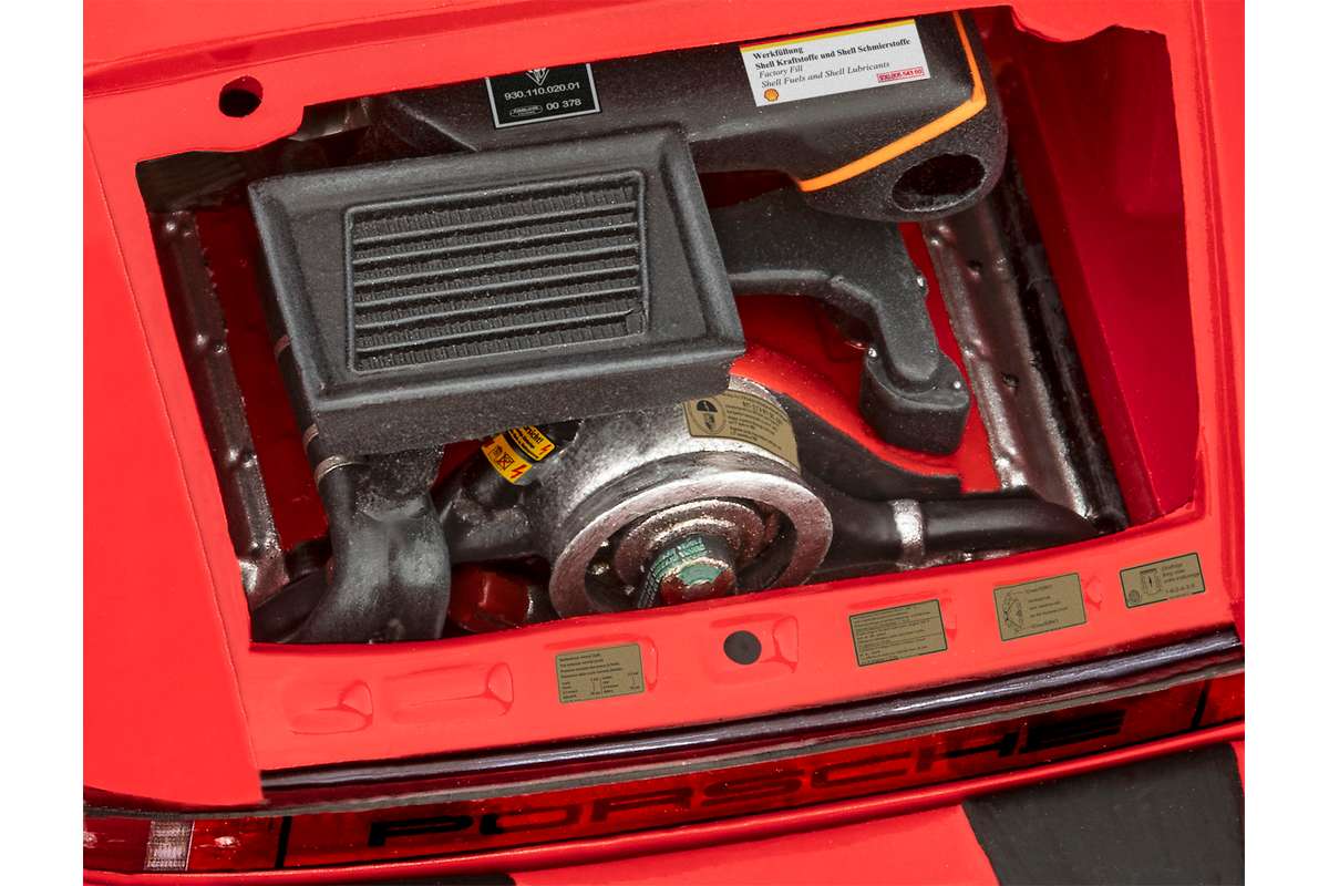 Gift Set Porsche 911 Turbo 50th Anniv. 1:24