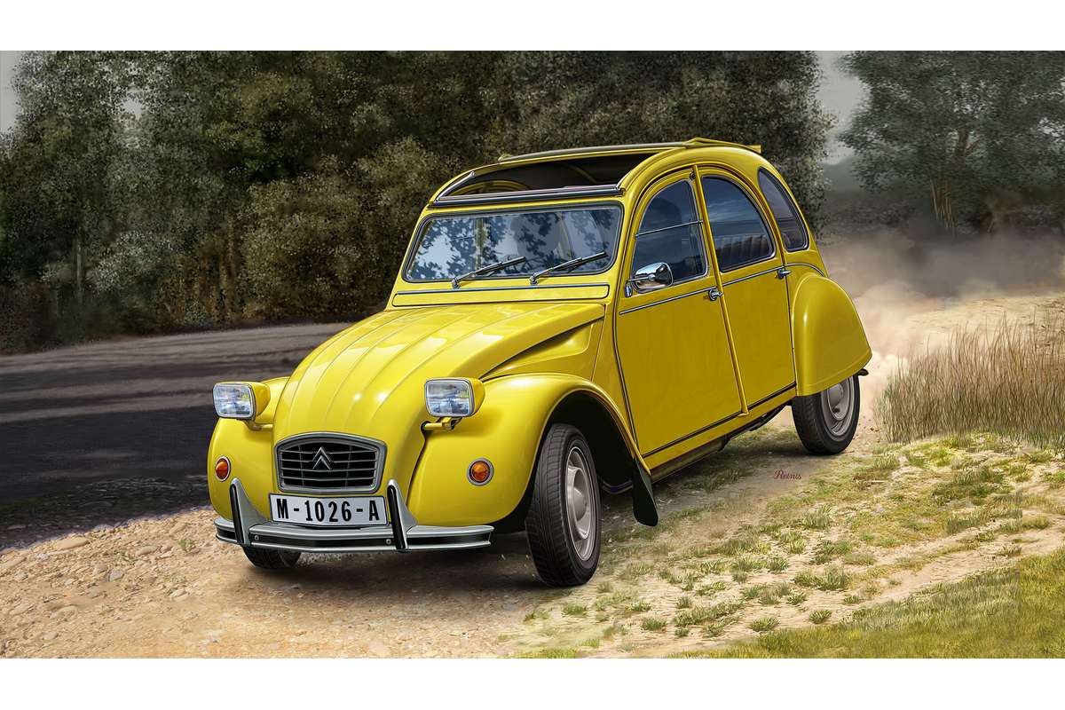 Gift set James Bond \'Citroen 2 CV\' 1:24