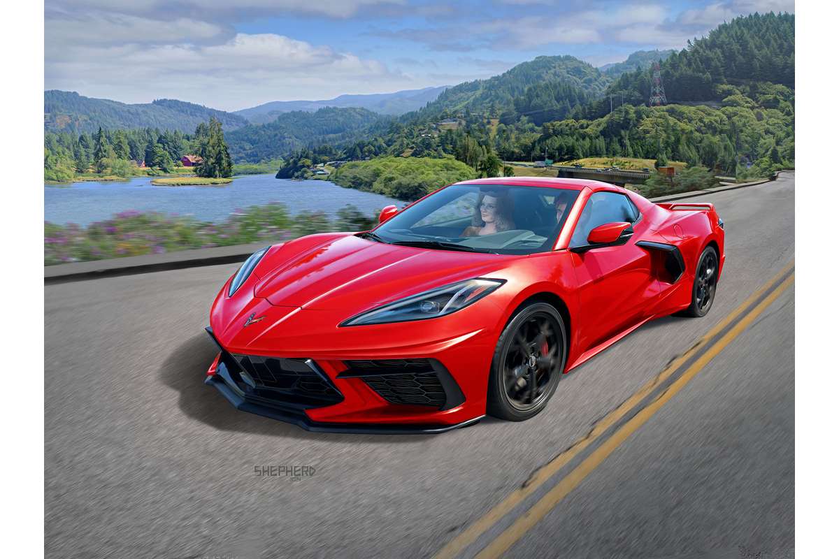 Corvette C8 Coupé 1:24