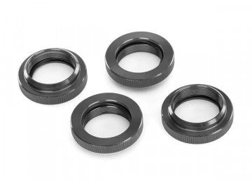 Traxxas 7767-GRAY Spring Retainer Alu Gray (for GTX #7761,7861) (4)