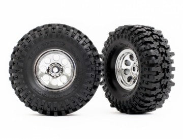 Traxxas 9873 Tires & Wheels Mickey Thompson Baja Pro Xs 2.4x1.0" (2)