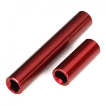Traxxas 9852-RED Driveshafts Center Alu Set Gray TRX-4M High Trail