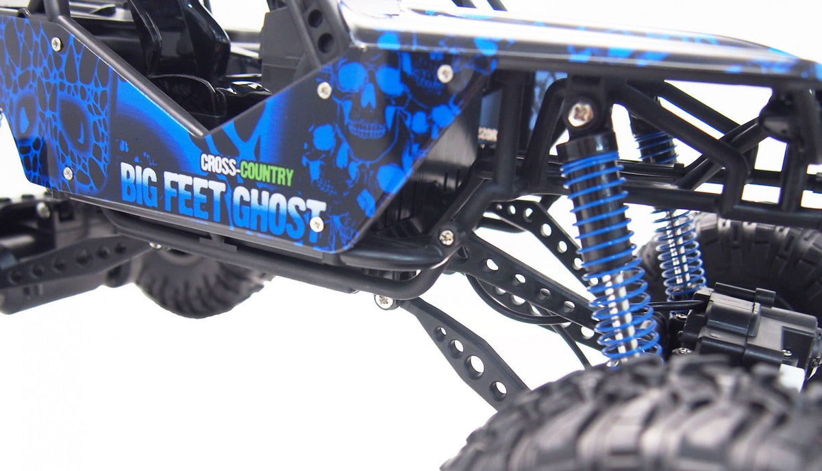 DEMO - Crazy Crawler 1:10 - large Remote-controlled off-roader w. LIGHTS