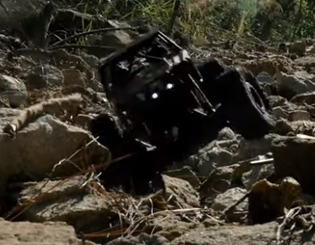 DEMO - Crazy Crawler 1:10 - large Remote-controlled off-roader w. LIGHTS