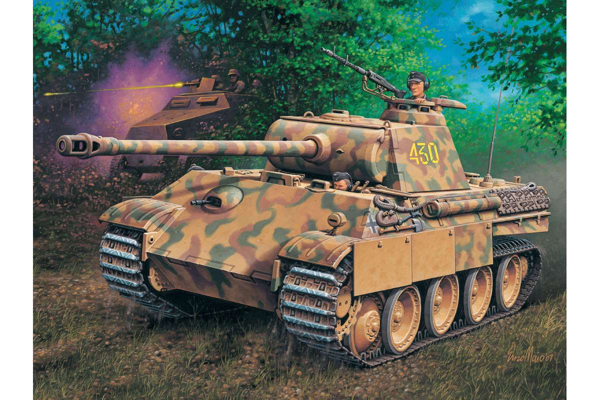 Model Set Panther Ausf. G 1:72