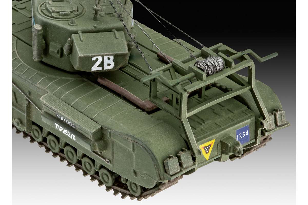 Model Set Churchill A.V.R.E. 1:76